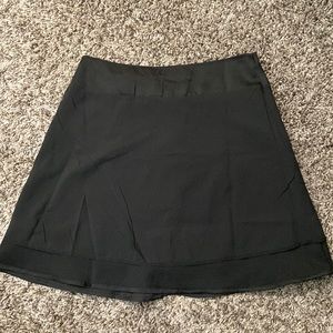Black Silk Skirt